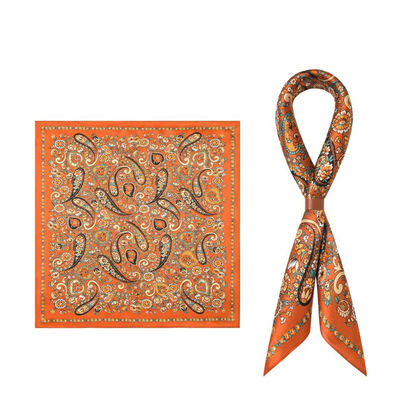 Mens Accessories Style - Set di Sciarpe in Seta Retrò
