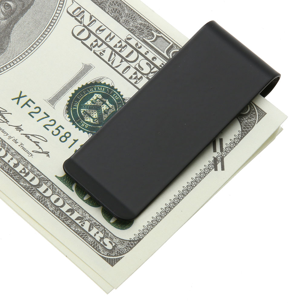 Money Clip Slim - Clip per Soldi in Acciaio Inox,