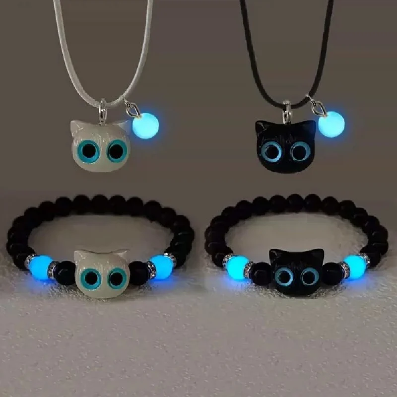 Men Accessories Wrist - Braccialetti e collane luminosi per coppie,