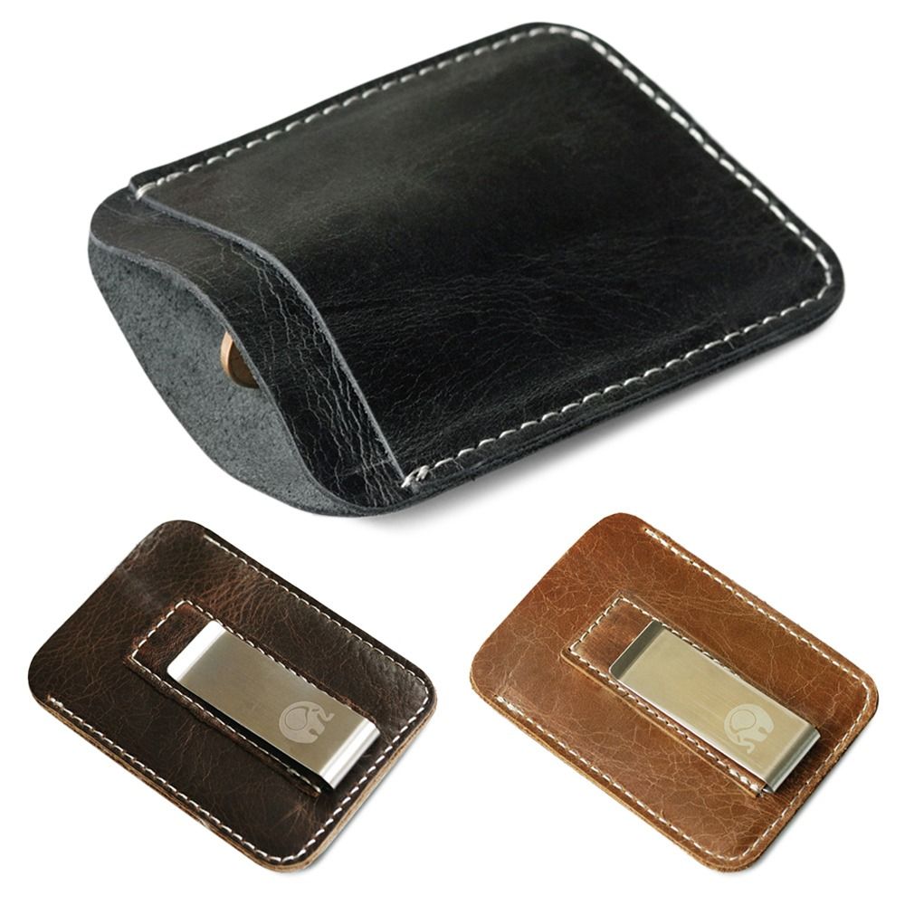 Money Clip Slim - Nuovo Fermasoldi in Vera Pelle Sottile