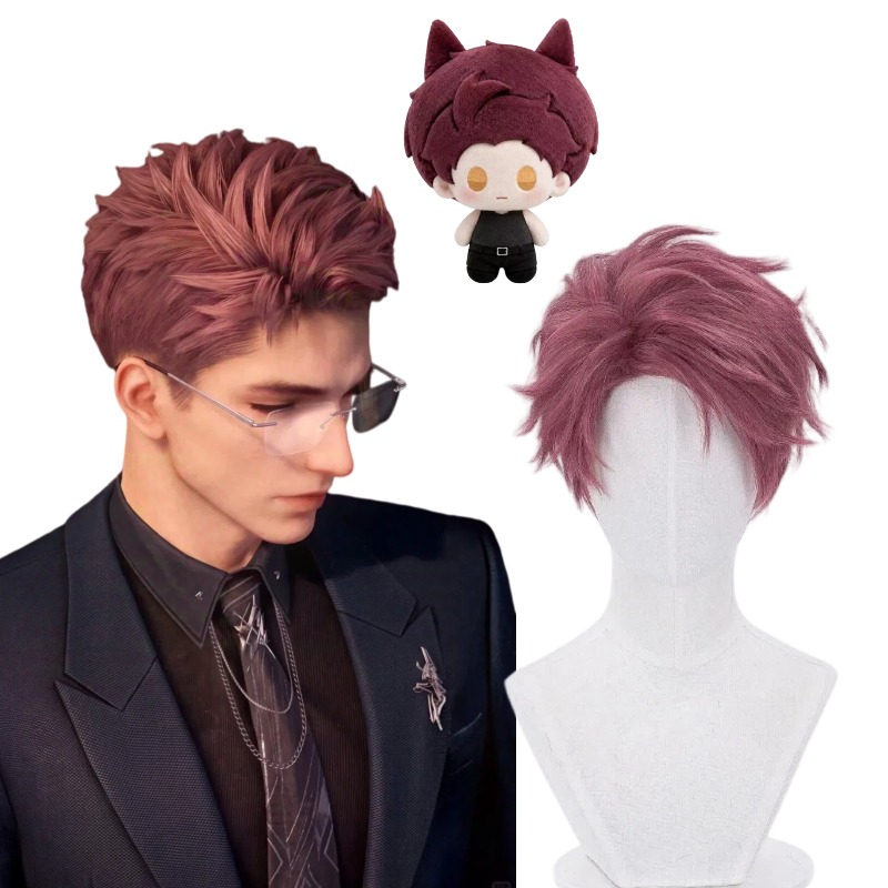 Men'S Suit Accessories - Parrucca Valko per Cosplay del Gioco