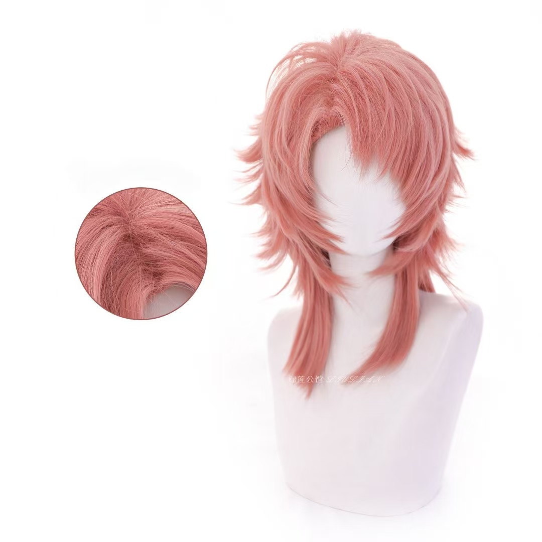 Parrucca Cosplay Sabito Rosa A - Mens Accessories Style recensione e prezzo