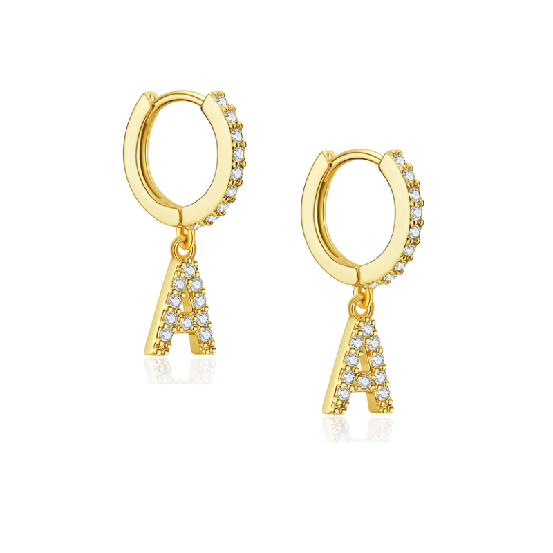 Iniziali di moda Lettere AZ Or - Men'S Accessories Drop Shipping recensione e prezzo