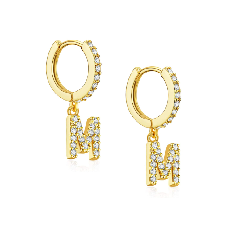 Iniziali di moda Lettere AZ Or - Men'S Accessories Drop Shipping recensione e prezzo