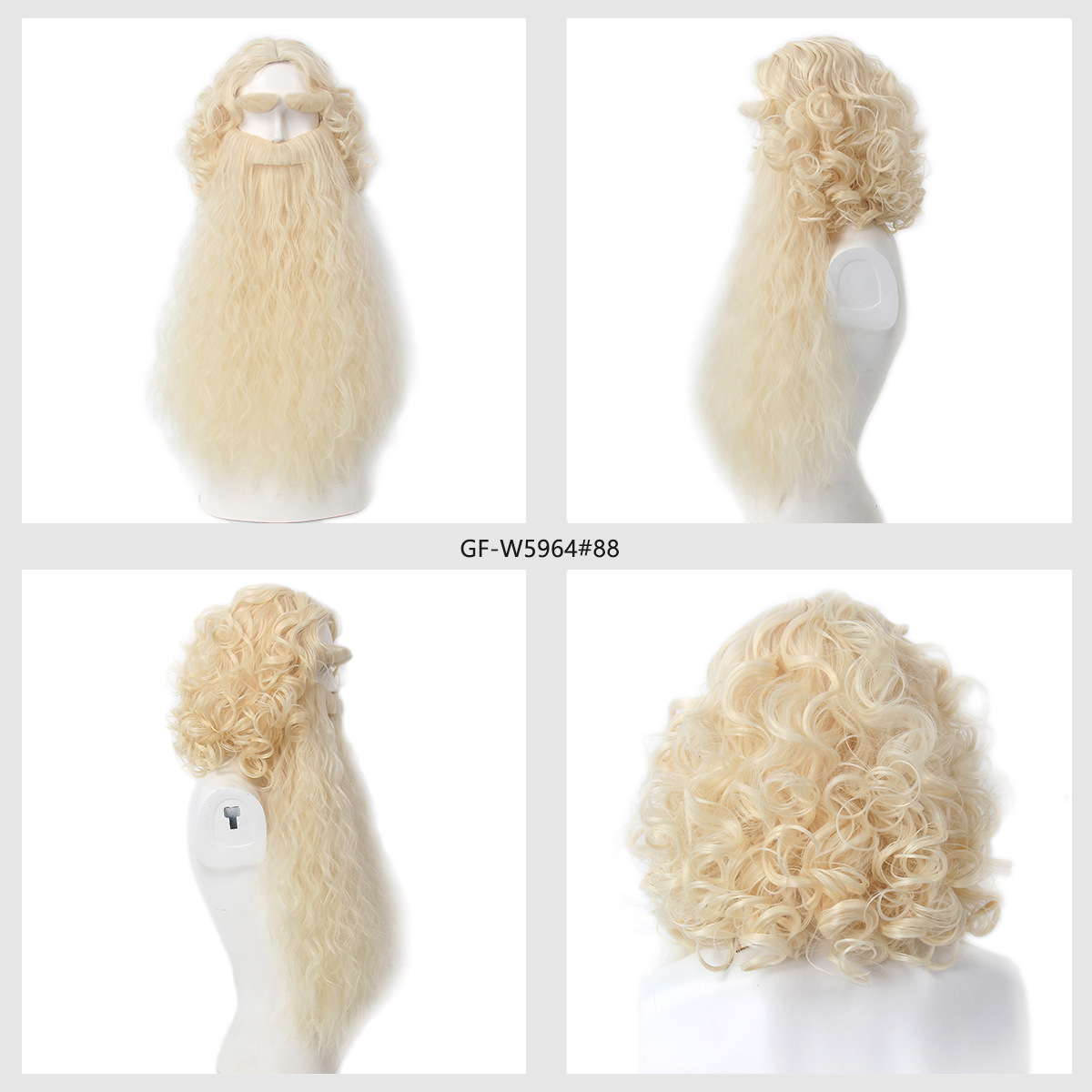 Parrucca per capelli di Babbo  - Mens Accessories Style recensione e prezzo
