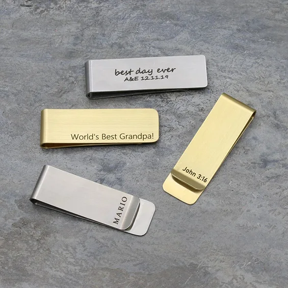 Fermasoldi Personalizzato da U - Money Clip Slim recensione e prezzo