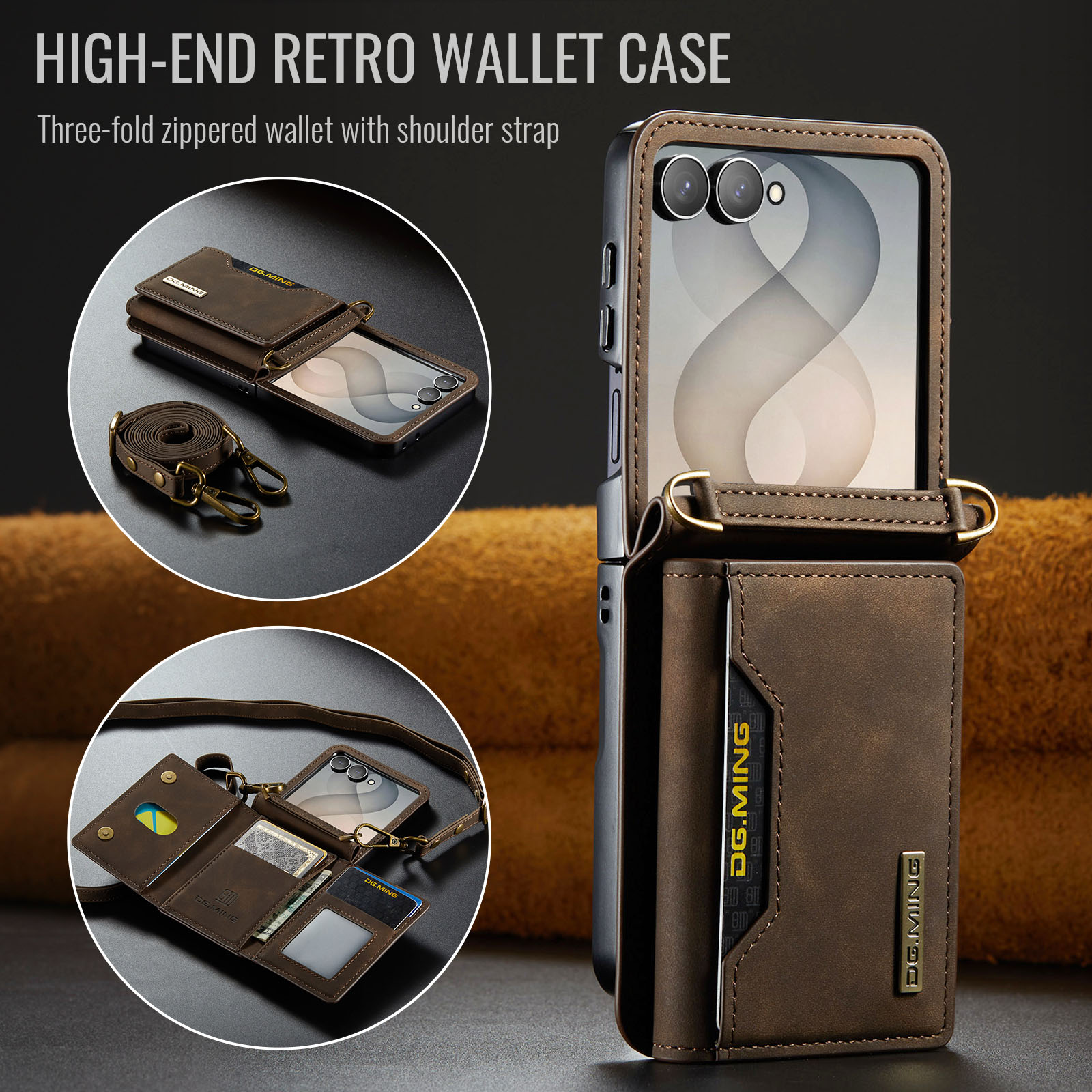 Custodia a tracolla in pelle p - Phone Wallet Combo recensione e prezzo