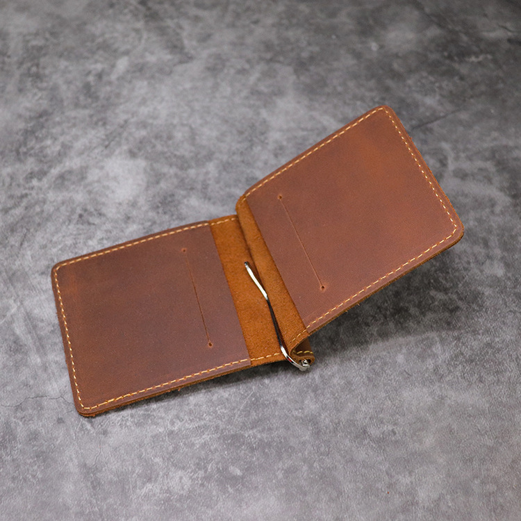 Fatti a mano del Cuoio Genuino - Money Clip Slim recensione e prezzo