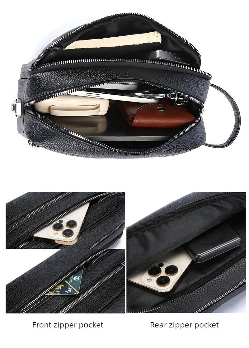 Borsa a Mano Vintage da Uomo c - Men Accessories Wrist recensione e prezzo