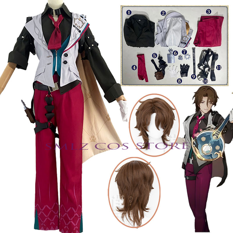 Gallagher Cosplay Honkai Star  - Men'S Suit Accessories recensione e prezzo
