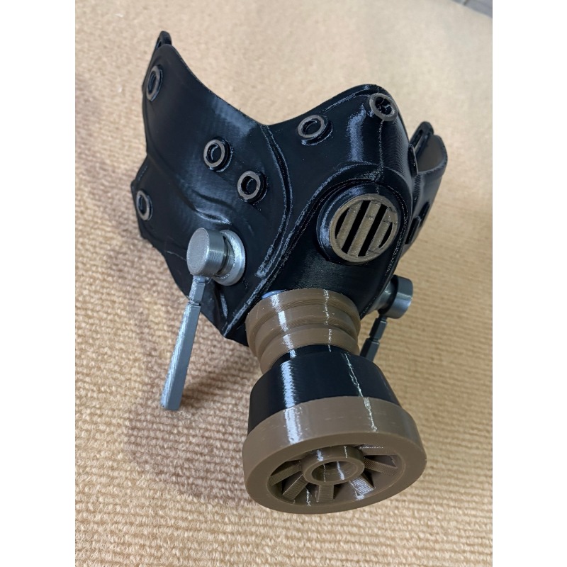 Maschera Antigas Nera Stampata - Men'S Suit Accessories recensione e prezzo