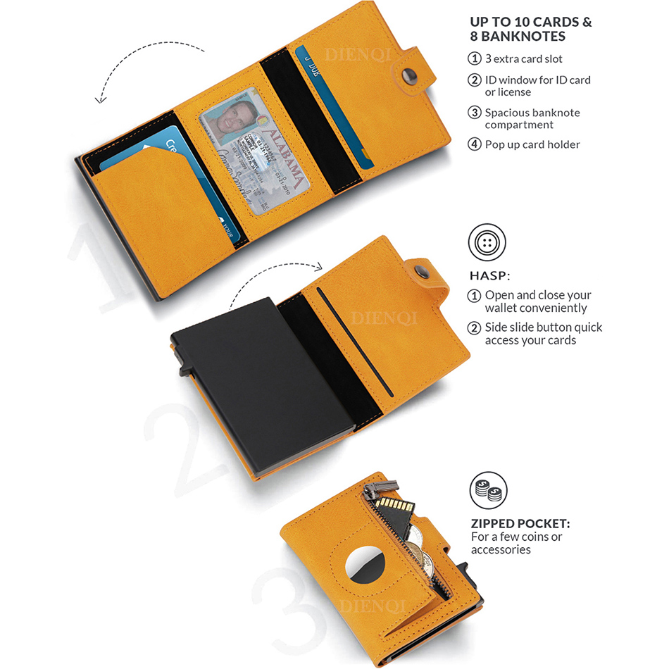 Portafoglio Airtag Porta carte - Card Case Minimalist recensione e prezzo